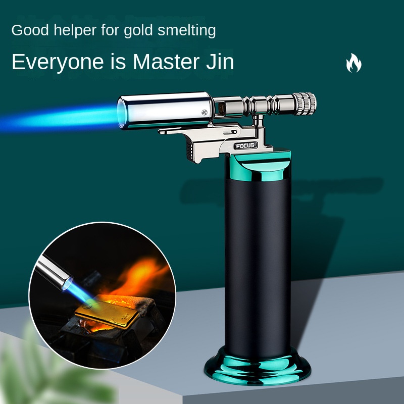 Outdoor Kitchen Power Burner - Мощная ветрозащитная газовая зажигалка с синим