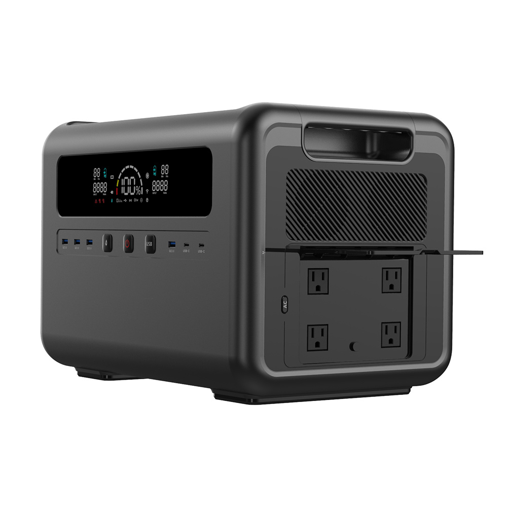Power Outdoor - Солнечный генератор мощностью 2400 Вт, портативная