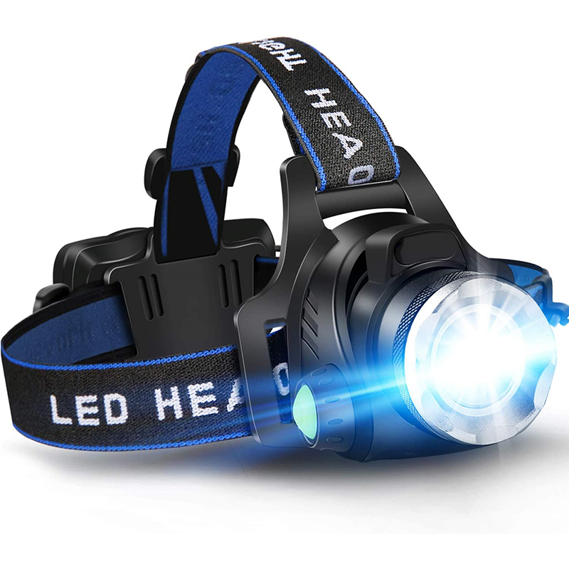 Outdoor Power Head - Мощный светодиодный индукционный налобный фонарь USB/DC
