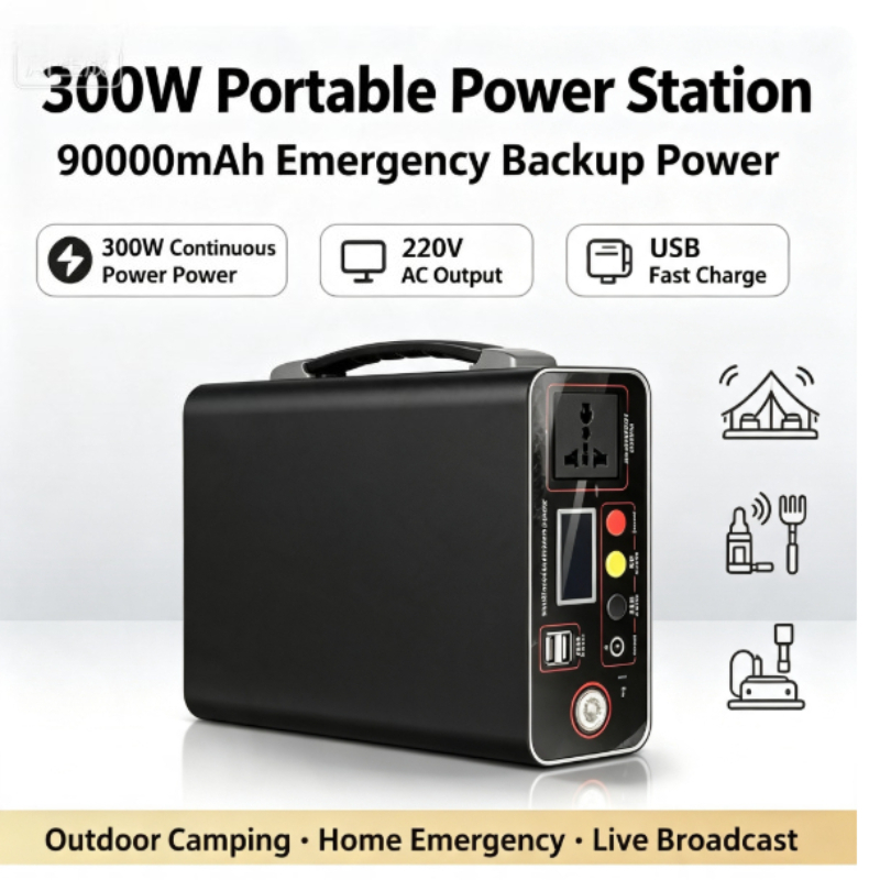 Outdoor Power And Plant - Портативная электростанция 300 Вт, 220 В,