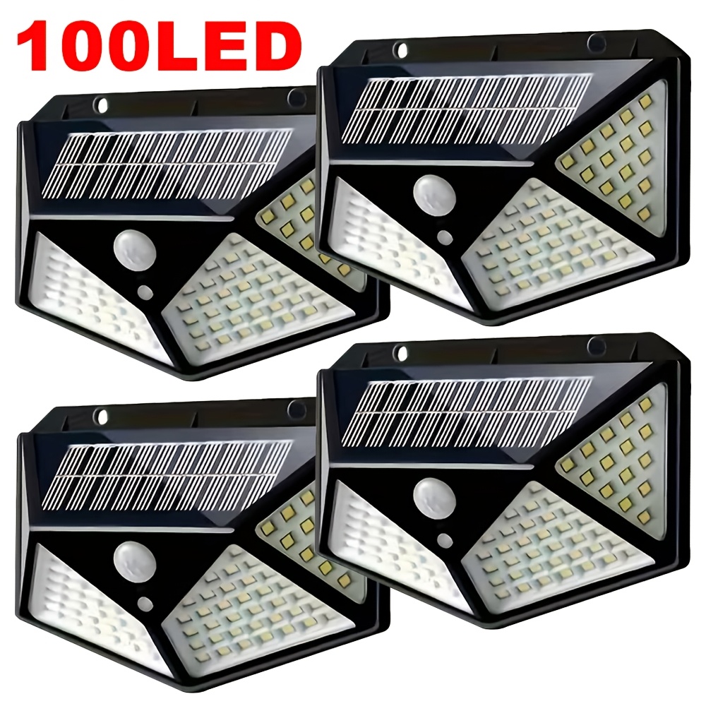 Power Outdoor - 100-светодиодный уличный солнечный светильник для сада,