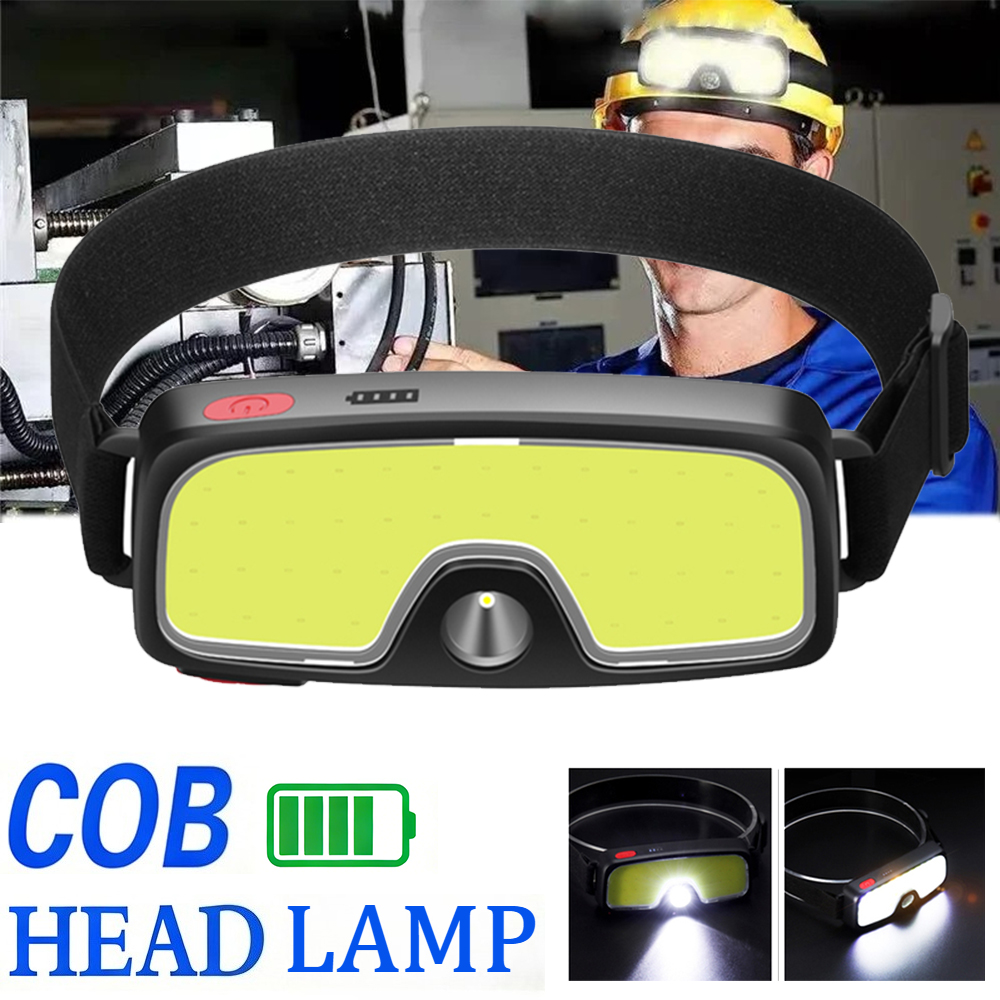 Мощный налобный фонарь COB с з – обзор и цена Outdoor Power Head