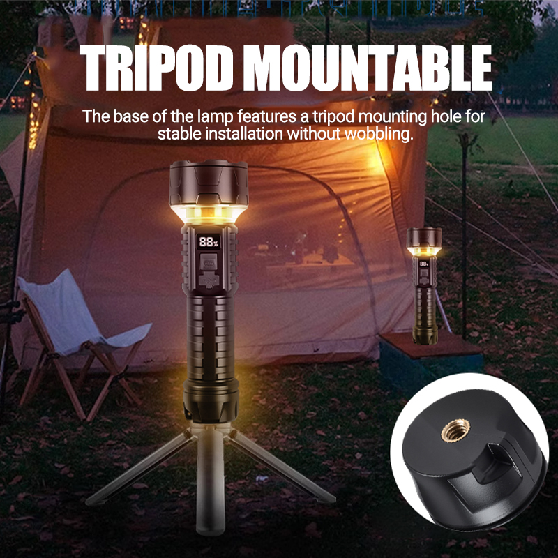 Светодиодный фонарик COB, пере – обзор и цена Outdoor Power Point