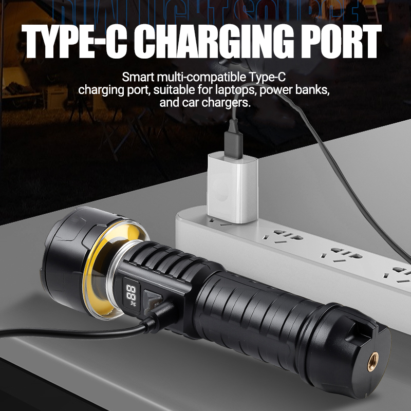 Светодиодный фонарик COB, пере – обзор и цена Outdoor Power Point