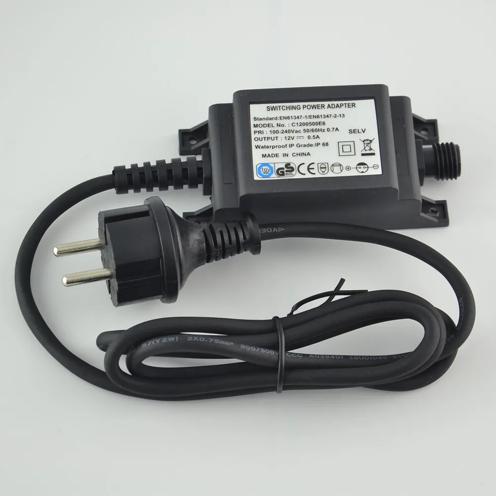 IP68 DC12V 1A Драйвер питания  – обзор и цена Outdoor Power Transformer