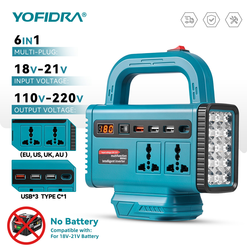 Портативный инвертор YOFIDRA 2 – обзор и цена Outdoor Power Point